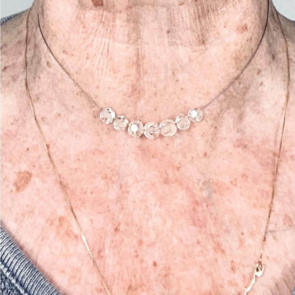 Vintage crystal choker